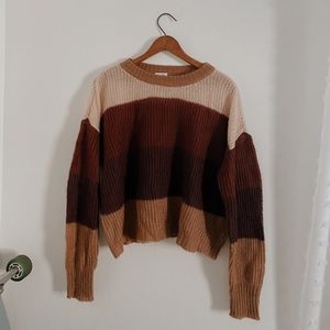 Color Block Sweater